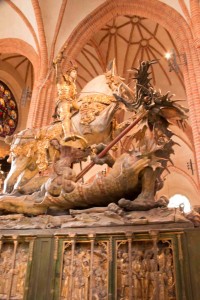 St Georges terrassant le dragon