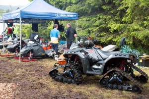 Quad à chenilles