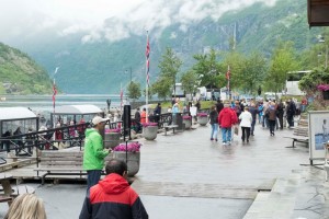 Geiranger envahi de passagers