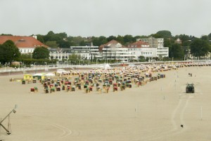La plage de Travemünde