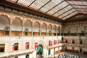 Cour intérieur de l'hôtel de ville, Rådhus