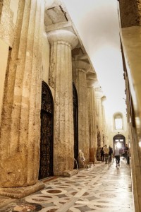 Colonnes du temple Athena 