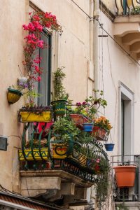 Balcon fleuri